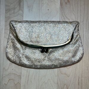 Elegant Gold Clutch Bag